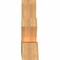 Ekena Millwork Saratoga Smooth Timber Gable Bracket, Western Red Cedar, 72"W x 21"H x 5 1/2"D x 5 1/2"F, 7/12 Pitch GBW072X21X0606SAR00SWR - alternate 4